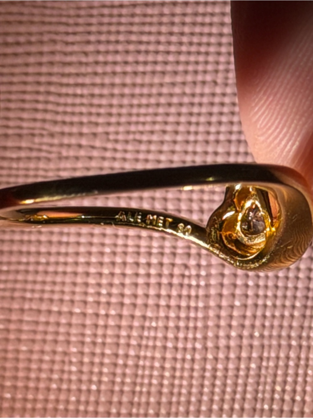 Pandora Wavy Heart Ring size 9